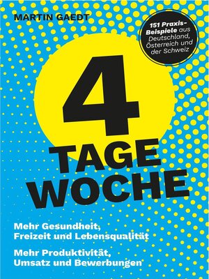 cover image of 4 TAGE WOCHE